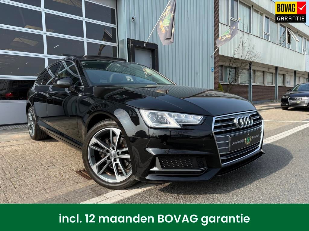 Audi A4 AVANT 35 TFSI Design ECC/PDC V&A/LED/LMV18/NAVI/PANO, 12 maanden, Stof, Gebruikt, 4 cilinders
