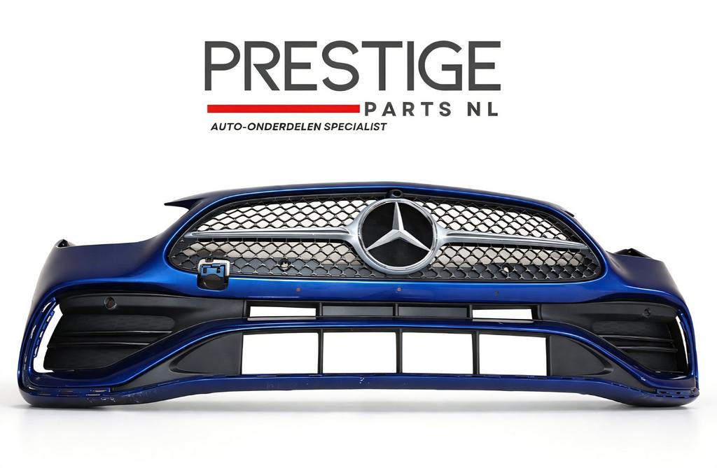 Voorbumper Mercedes C Klasse W206 AMG ORGINEEL A2068858401, Gebruikt, -, Voor, Ophalen of Verzenden