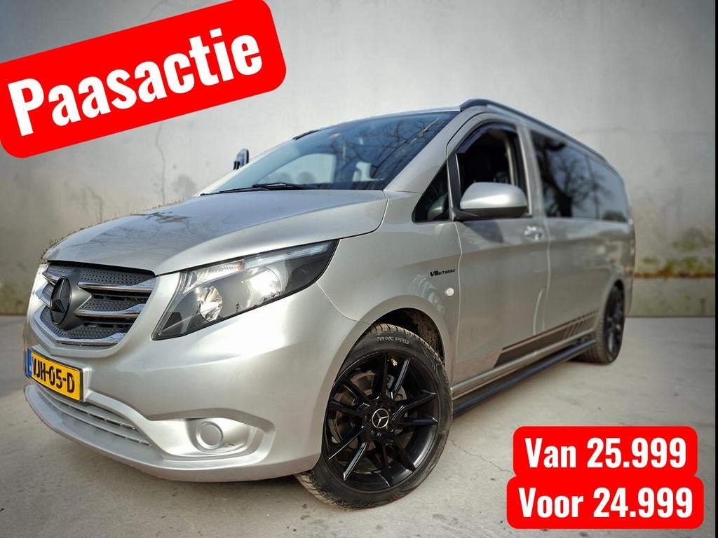 Mercedes-Benz Vito Tourer, dubbele cabine, leder, automaat, 136 pk, 4 cilinders, 2000 kg, Diesel