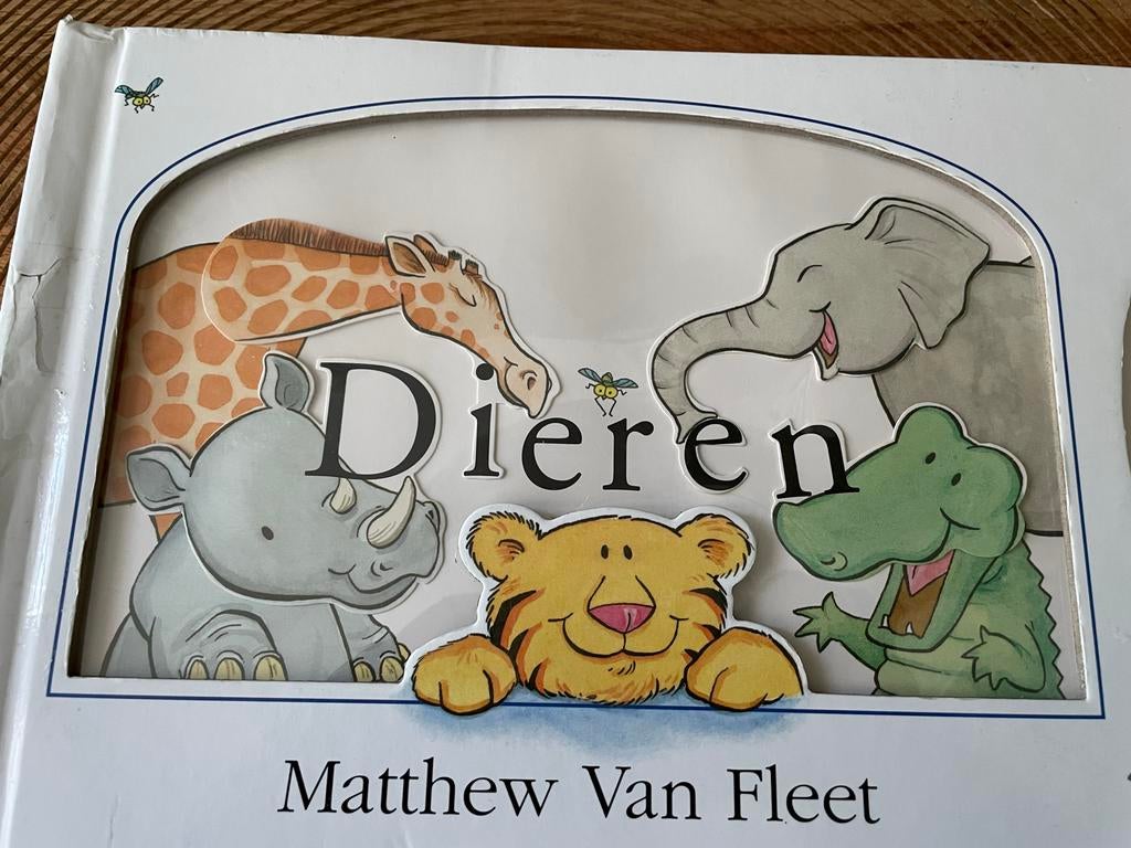 Dierenboek Matthew Van Fleet - Uitklap- en Voelboek, Ophalen of Verzenden, Zo goed als nieuw, Uitklap-, Voel- of Ontdekboek, 1 tot 2 jaar