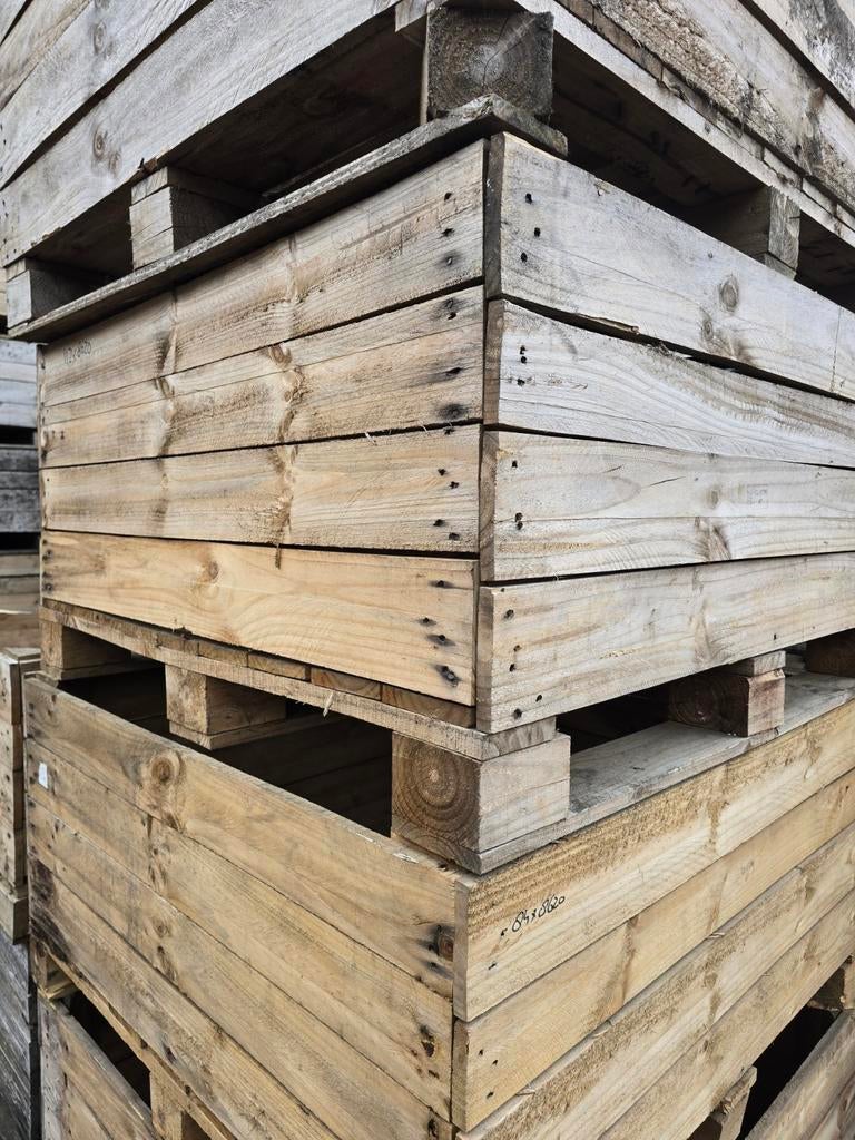 Houten kisten fruitkisten groot export kist, Doe-het-zelf en Verbouw, Kratten en Dozen, Ophalen, 100 cm of meer, 60 cm of meer