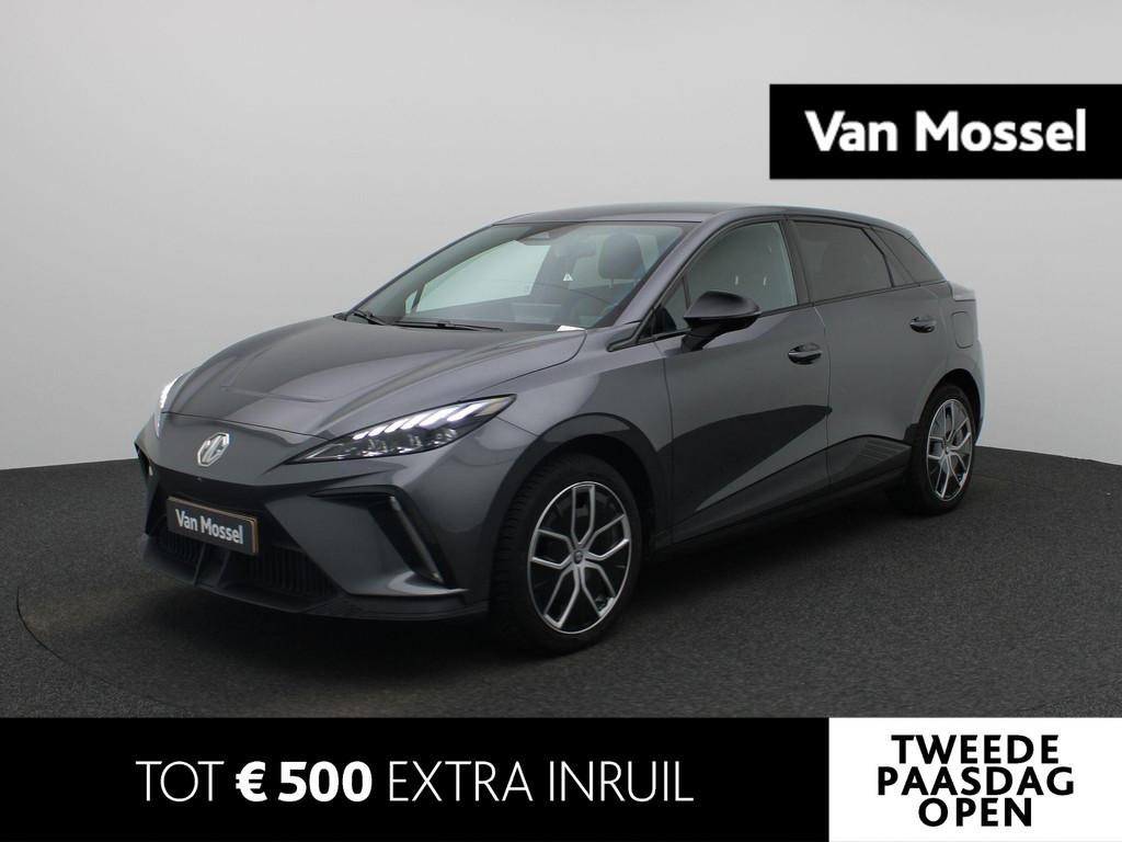 MG 4 64 kWh Luxury 204PK | Navigatie | Half-Lederen Bekledin, Auto's, Automaat, Gebruikt, 1675 kg, Elektrische ramen