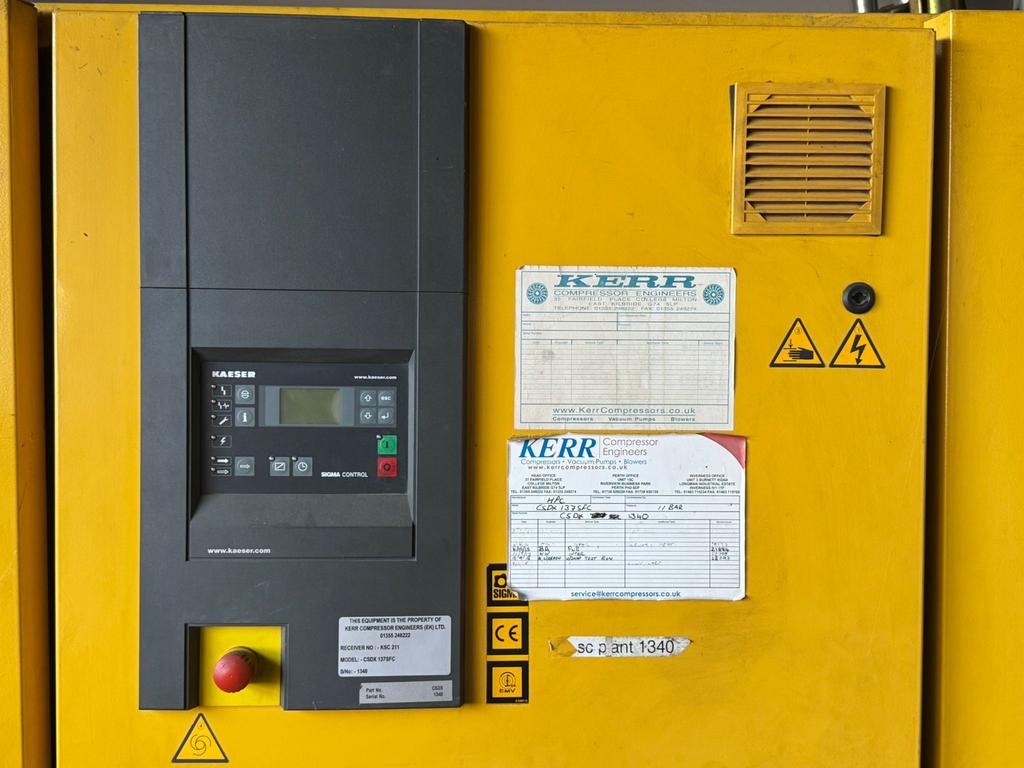 Kaeser CSDX 137 75kW Schroefcompressor, Ophalen of Verzenden