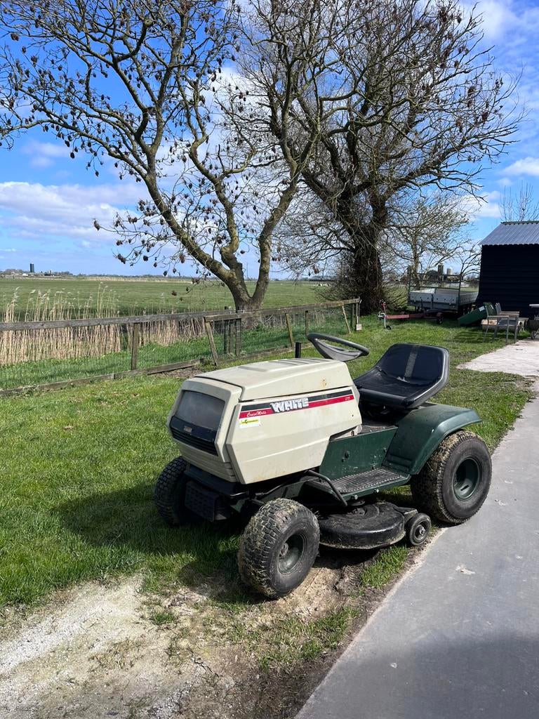 White zitmaaier opknapper, Tuin en Terras, Zitmaaiers, Ophalen, Gebruikt