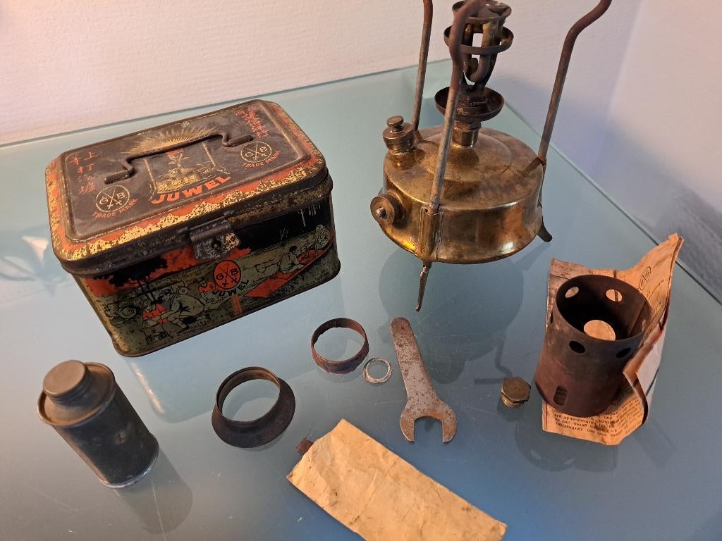 Juwel No. 21 Camp Stove Camping Brander GB Gustav Barthel, Ophalen of Verzenden, Gebruikt