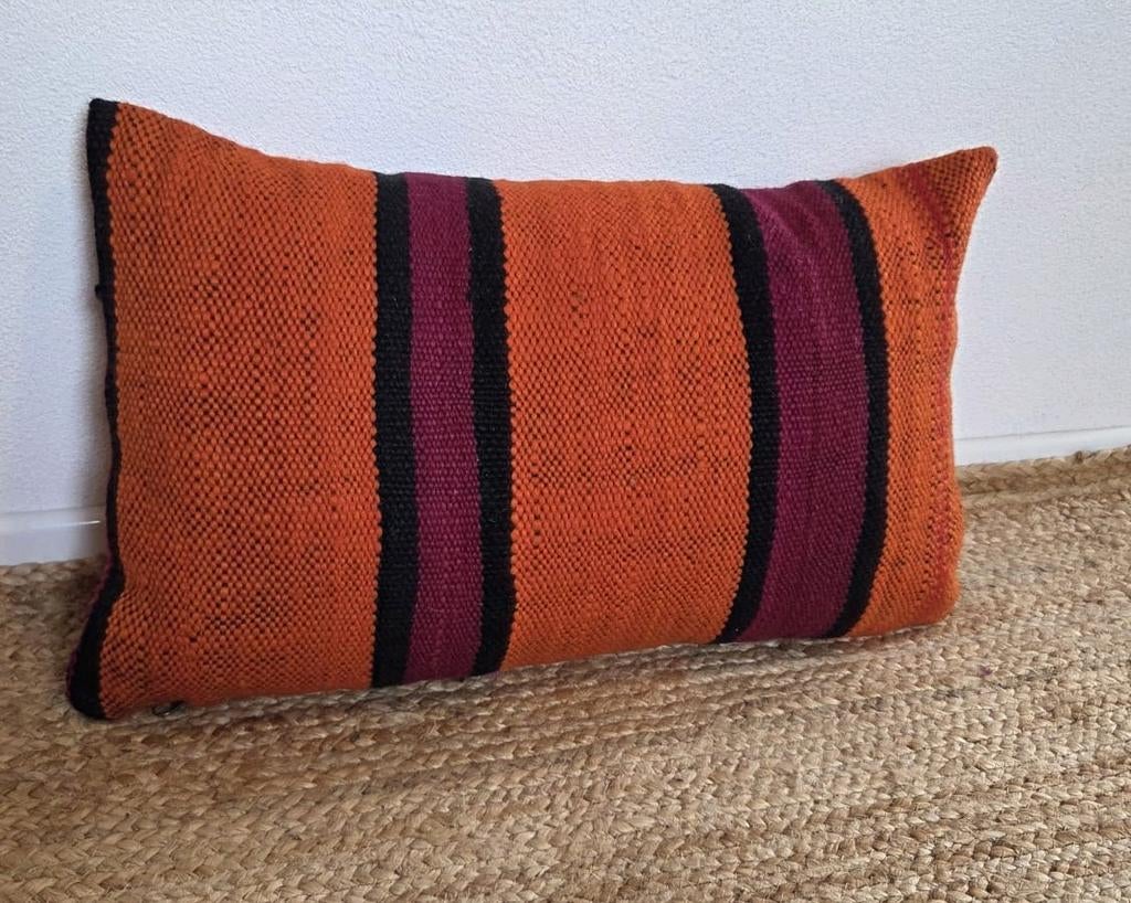Kelim berber kussen, Verzenden, Nieuw, Vierkant