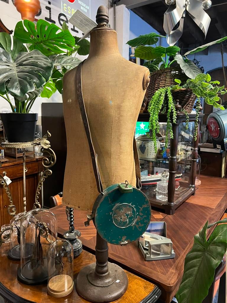 Antieke ticket automaat / dispenser, Antiek en Kunst, Ophalen of Verzenden