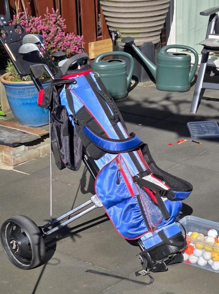 Linkshandige golfset dames., Ophalen, Gebruikt, Set