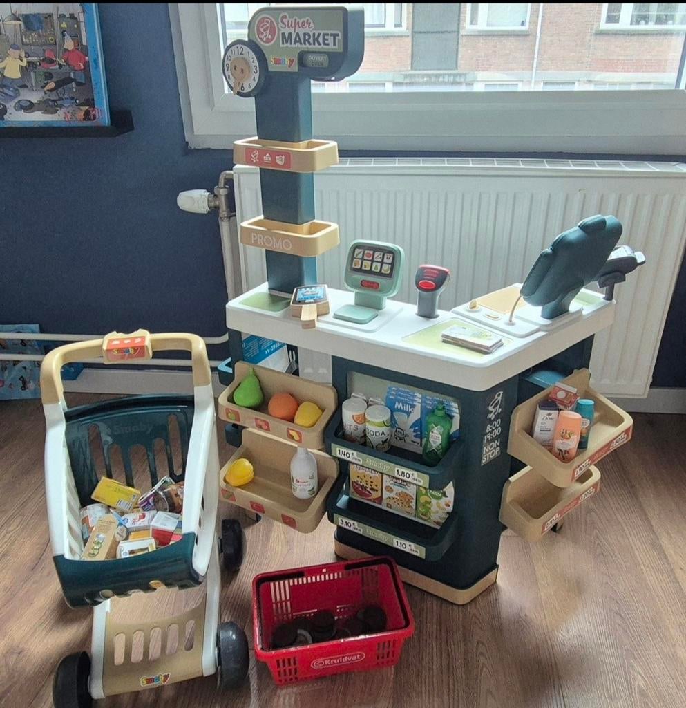 Smoby speelgoed supermarkt, Ophalen