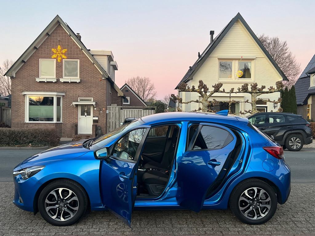 Mazda 2 1.5 Skyactiv-G GT-M 108.000 km NL-AUTO-NAP, Voorwielaandrijving, Stof, Gebruikt, 4 cilinders