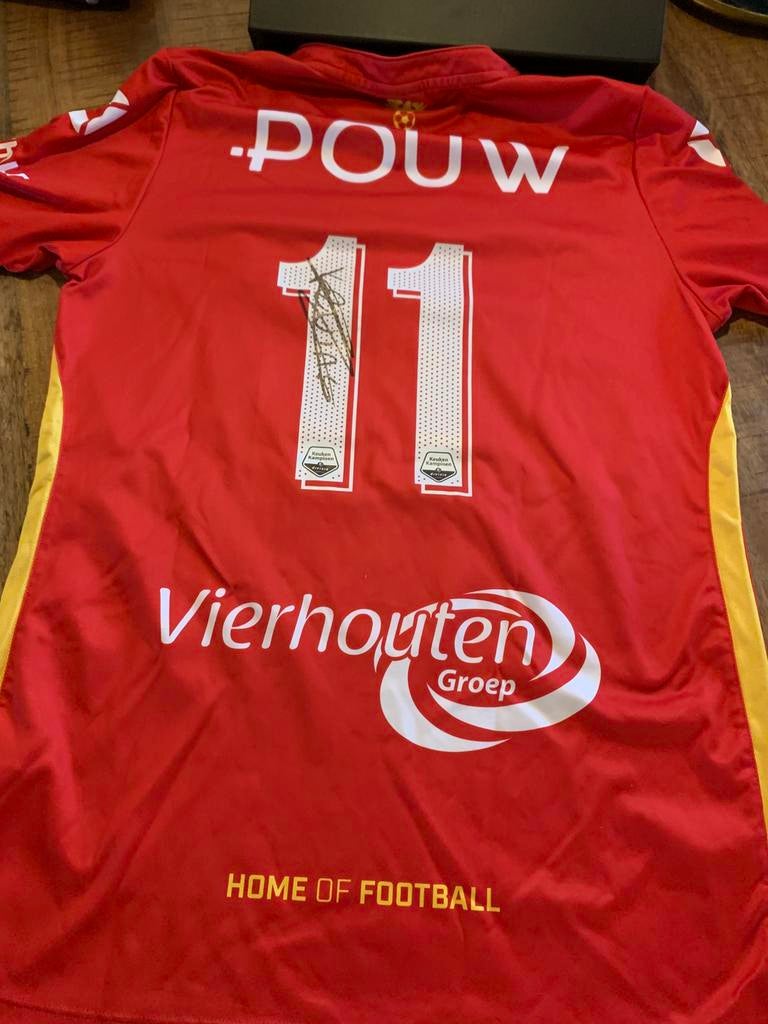 Go Ahead Eagles matchworn shirt #11 Kevin van Kippersluis, Ophalen of Verzenden, Zo goed als nieuw, Overige binnenlandse clubs