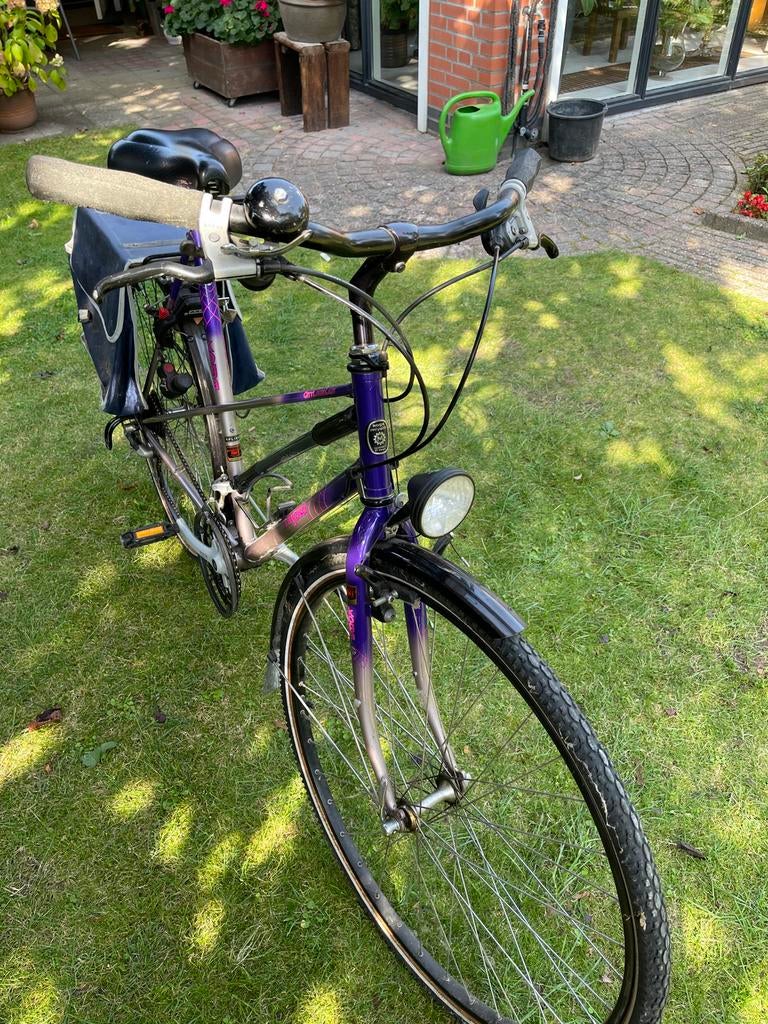 Damesfiets Koga Miyata met versnellingen en fietstassen, Fietsen en Brommers, Fietsen | Dames | Damesfietsen, Gebruikt, Overige merken