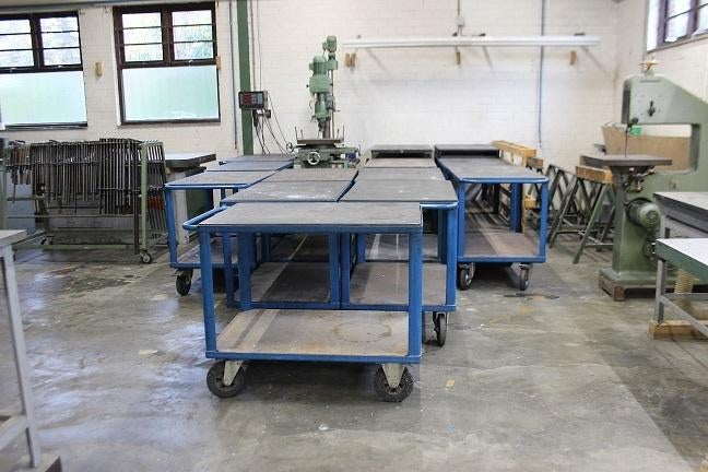 Transportkarren, Ophalen