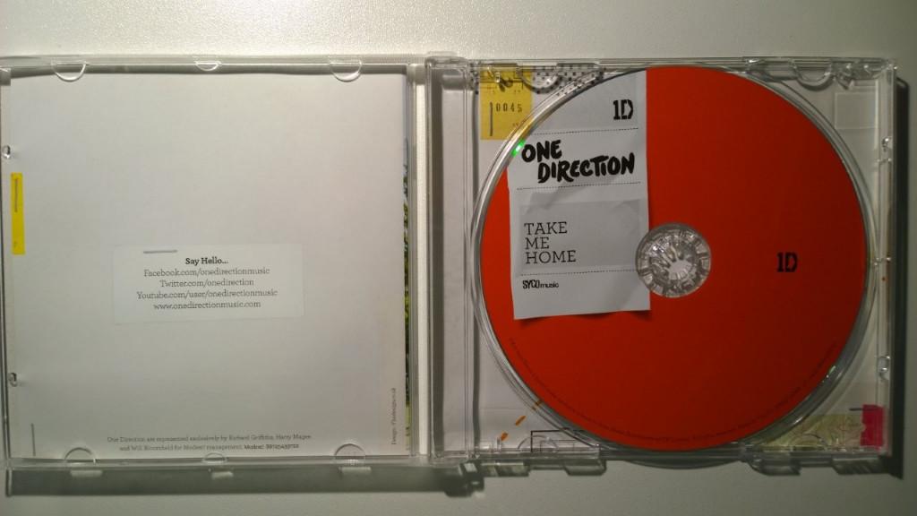 One Direction - Take Me Home, Ophalen of Verzenden, Zo goed als nieuw