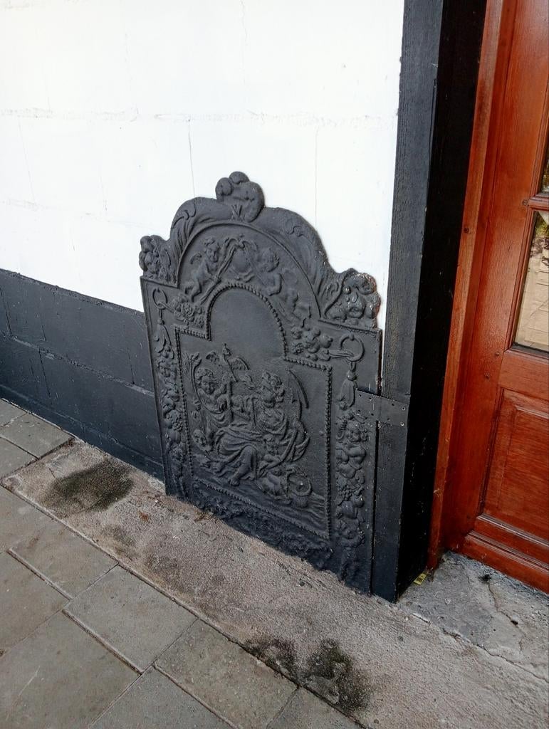 Oude haardplaat, Ophalen, Gebruikt, Vrijstaande haard, Houthaard