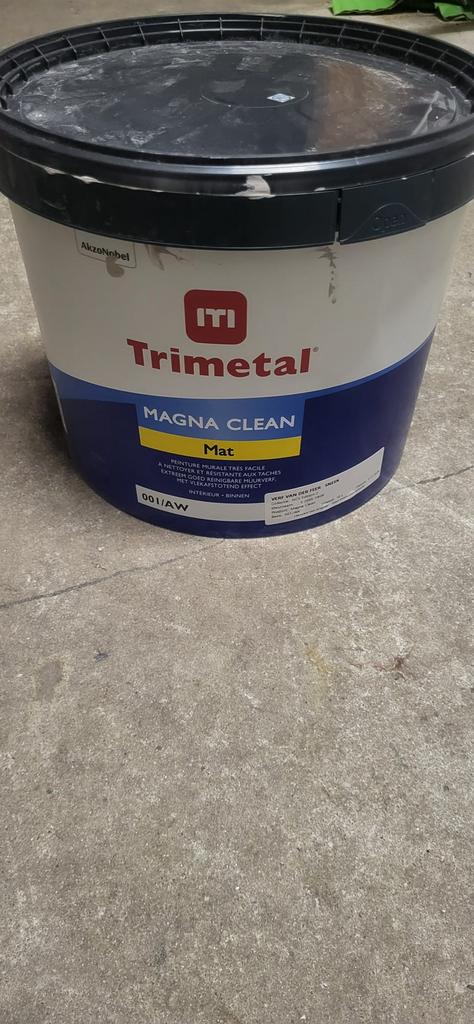 10 liter verf, Doe-het-zelf en Verbouw, Verf, Beits en Lak, Ophalen, Overige kleuren, Nieuw, Verf