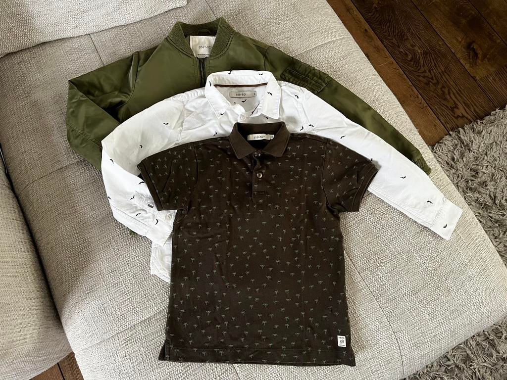 Zomerkleding Sissy Boy, mt 122-128, Ophalen of Verzenden, Zo goed als nieuw, Jongen, Jas