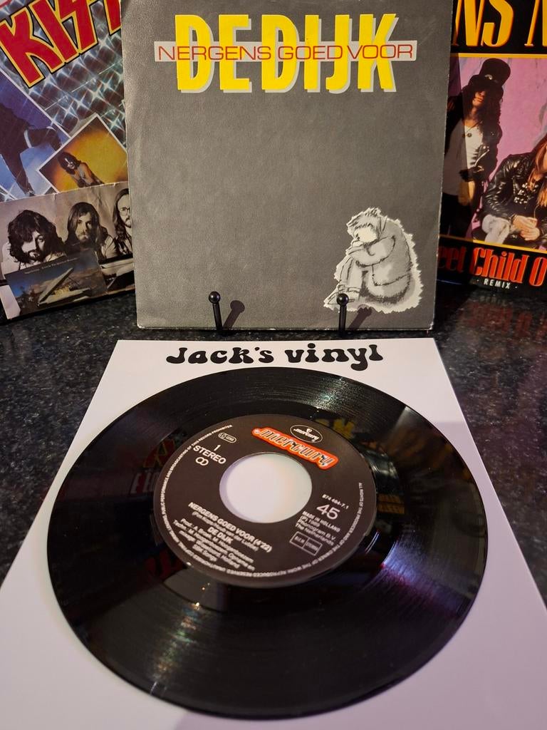 De Dijk - Nergens Goed Voor 7 inch single 1989/2, Cd's en Dvd's, Vinyl | Nederlandstalig, Ophalen of Verzenden, Zo goed als nieuw