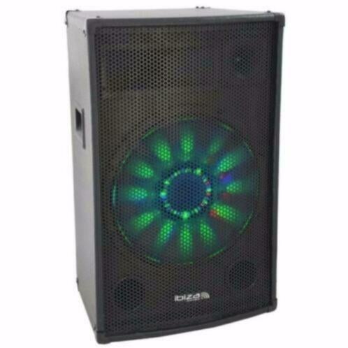 Ibiza Sound X-LED15 Disco Speaker met LED, Overige merken, ., Overige typen, Nieuw