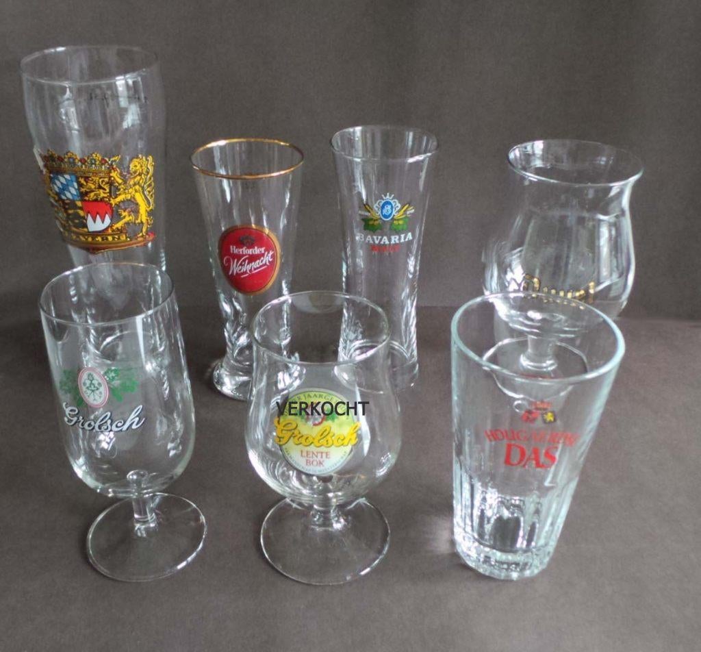 BIER GLAZEN / bierglas diverse merken en modellen, Ophalen of Verzenden, Zo goed als nieuw, Glas of Glazen, Grolsch