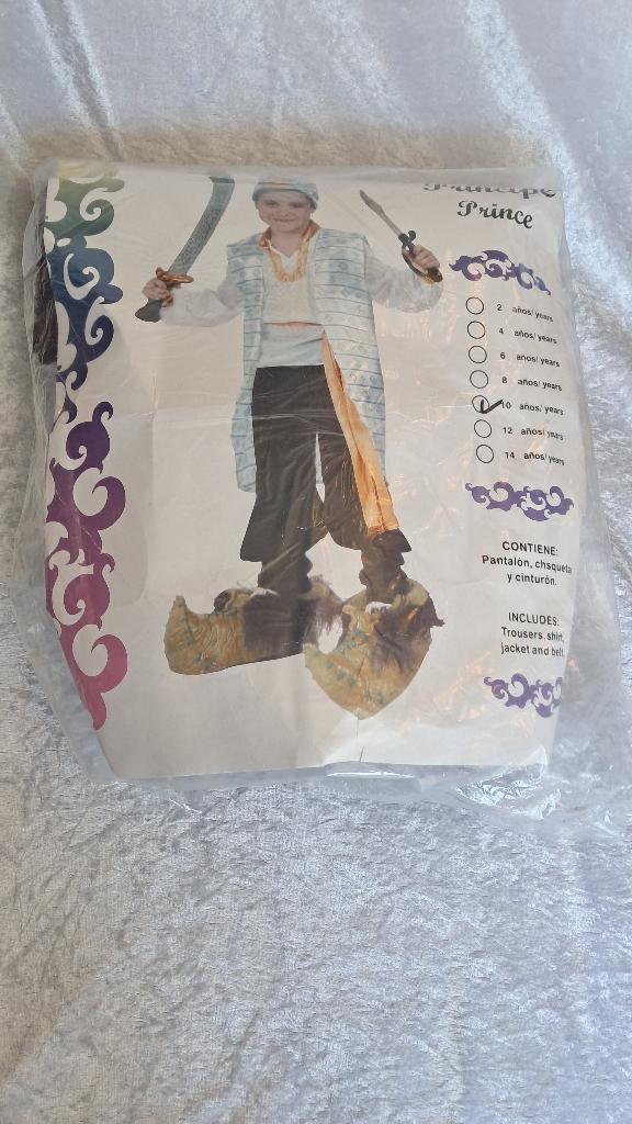 Mooi net pak Oosterse prins, maat 134 (10 jaar) Aladdin,, Kinderen en Baby's, Ophalen of Verzenden, Gebruikt, 134 t/m 140, Jongen