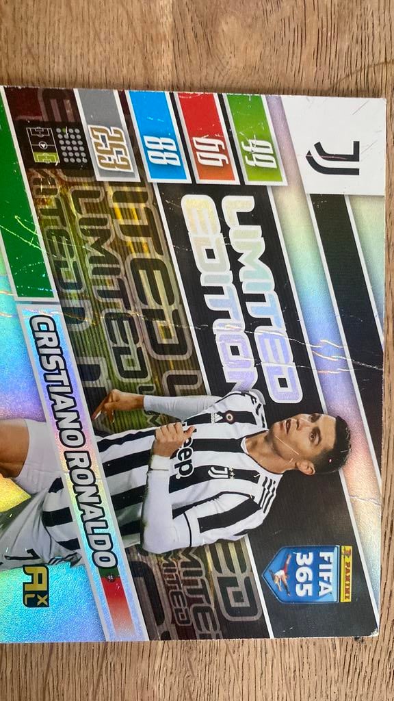 Panini limited edition CR7, Ophalen of Verzenden, Zo goed als nieuw