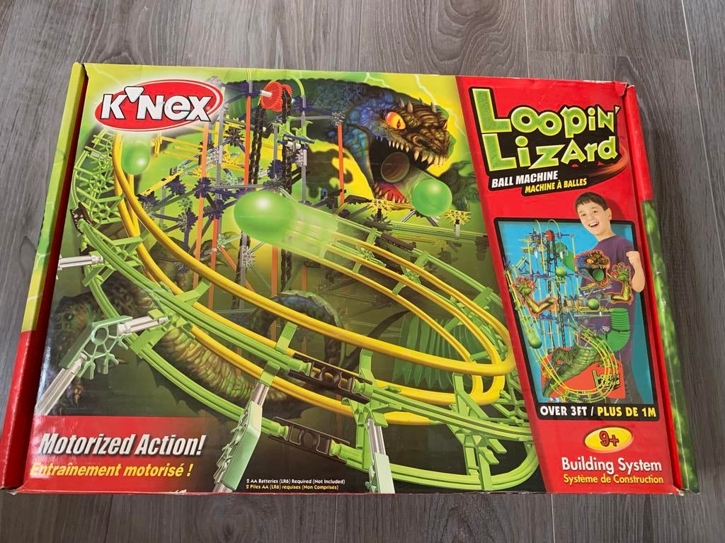K'nex Loopin' Lizard en Pirate Ship Park, Kinderen en Baby's, Speelgoed | Bouwstenen, Ophalen, Gebruikt, K'nex