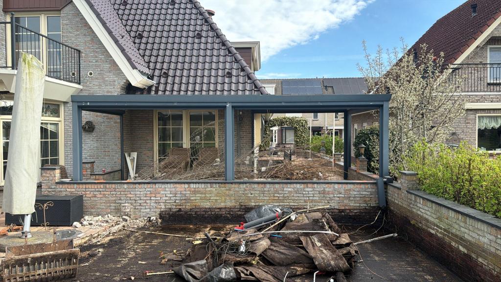 Aluminium serre, Tuin en Terras, Ophalen, Gebruikt, Veranda