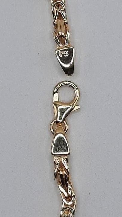 gouden Konings armband 14kt, Www.bredajuwelier.nl, Nieuw, Ophalen of Verzenden, Www.bredajuwelier.nl