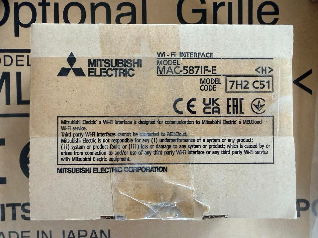 Mitsubishi Electric WiFi-adapter MAC-587IF, Ophalen of Verzenden, Nieuw