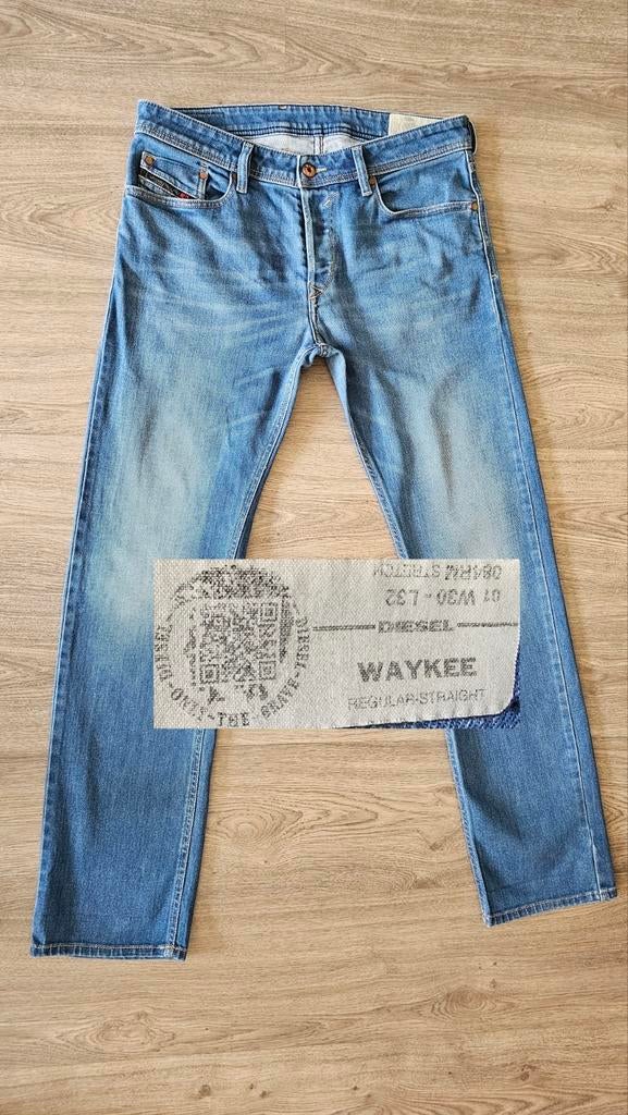 Diesel WAYKEE W30 L32 = 30x32 - regular straight #D3361, Kleding | Heren, Spijkerbroeken en Jeans, DIESEL, Diesel, Blauw, W32 (confectie 46) of kleiner
