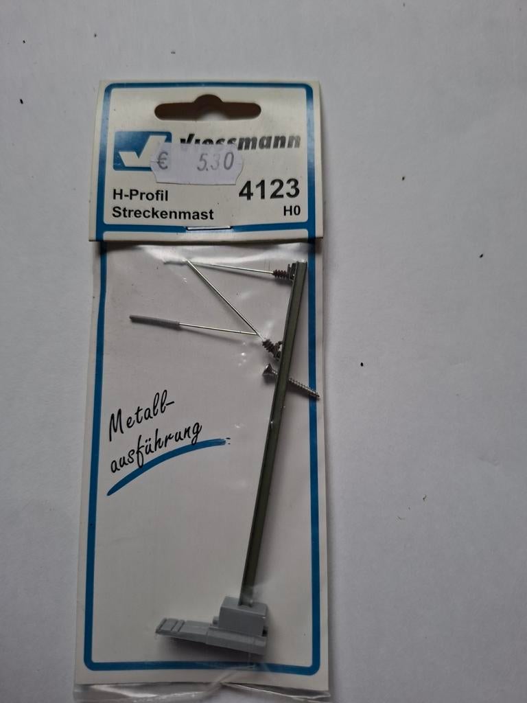 Viessmann 4123 DB Streckenmast 3×, Ophalen of Verzenden, Nieuw, Overige typen, Overige merken