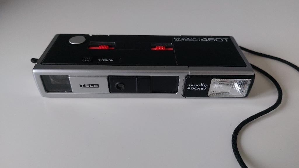 Minolta Autopak 460T camera, Audio, Tv en Foto, Fotocamera's Analoog, Ophalen of Verzenden, Gebruikt, Compact, Minolta