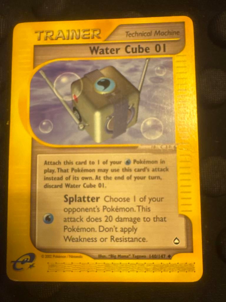 Pokemon trainer water cube, zeer goede staat!, Ophalen of Verzenden