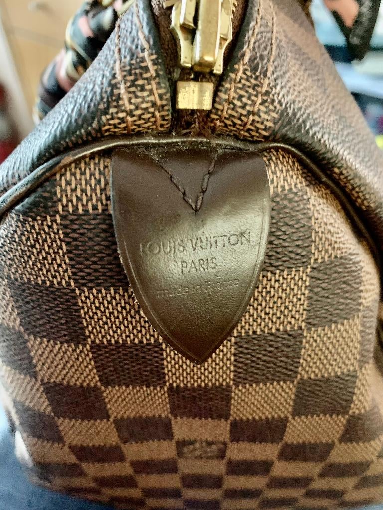Louis Vuitton Speedy 30, Ophalen of Verzenden, Bruin, Handtas