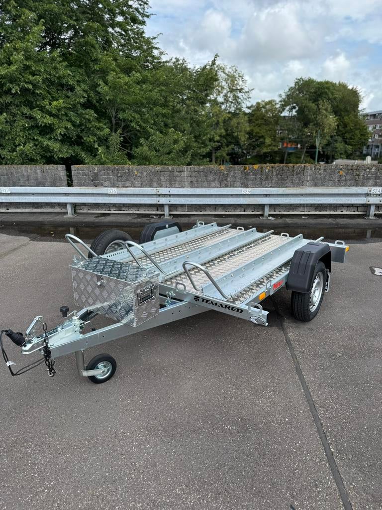 Motortrailer TE HUUR ✅🚨Motoraanhanger HUREN/Motortransport, Aanhangwagen