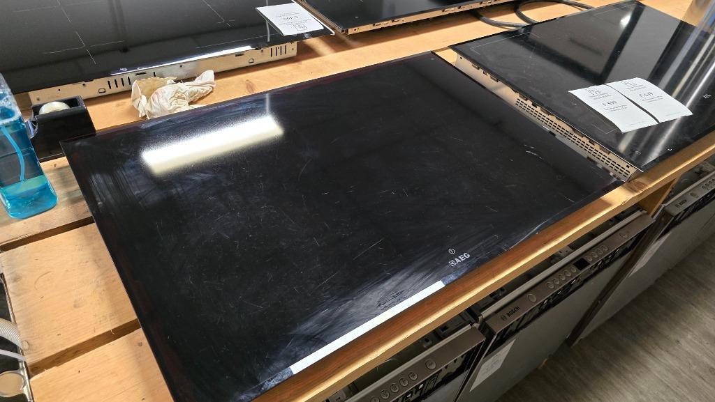 AEG inbouw inductie kookplaat IPE8453SFB //2 FASE//, Ophalen, Refurbished, Inbouw, Inductie