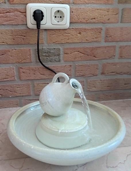 waterornament met kruik, Ophalen of Verzenden, Gebruikt