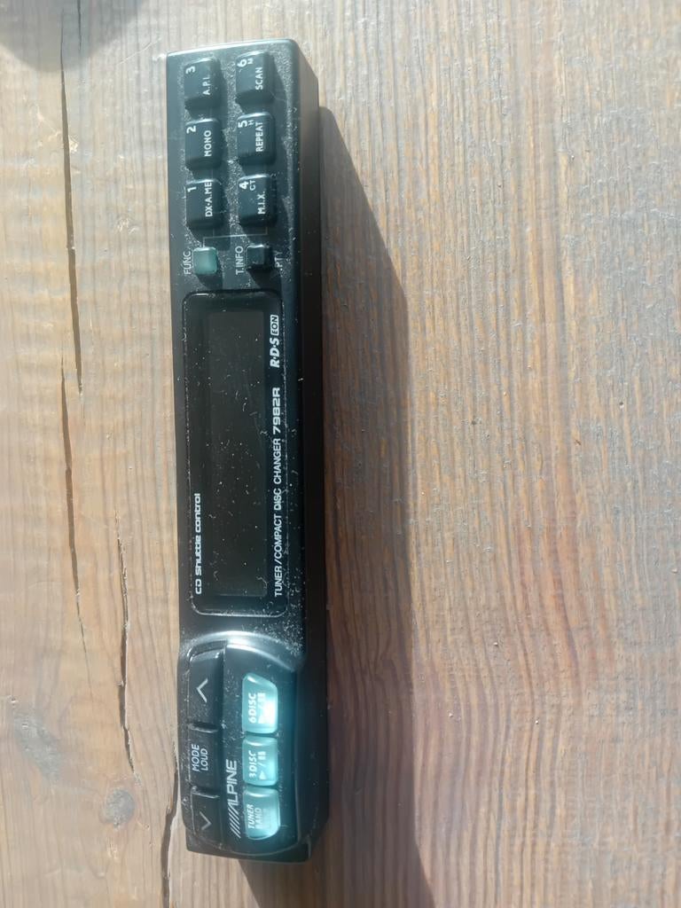 Frontje radio cd speler auto Alpine 7982R, Auto diversen, Ophalen of Verzenden