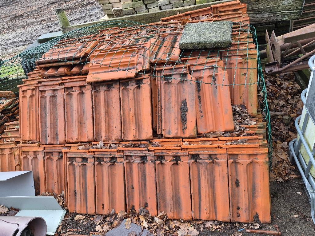 Mulden pannen, Doe-het-zelf en Verbouw, Dakpannen en Dakbedekking, Ophalen, Steen of Klei, 15 m² of meer, Dakpannen