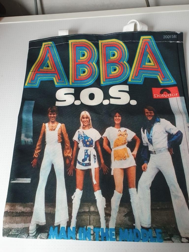 Mooie abba tas, Sieraden, Tassen en Uiterlijk, Tassen | Damestassen, Ophalen of Verzenden, Nieuw, Handtas