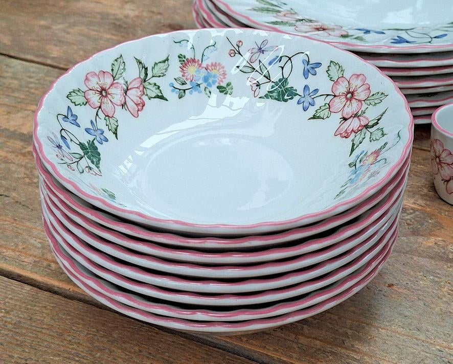 Wood & Sons servies Spring Fields - 8 Kommen/Schaaltjes, Ophalen, Zo goed als nieuw, Kom(men), Overige stijlen