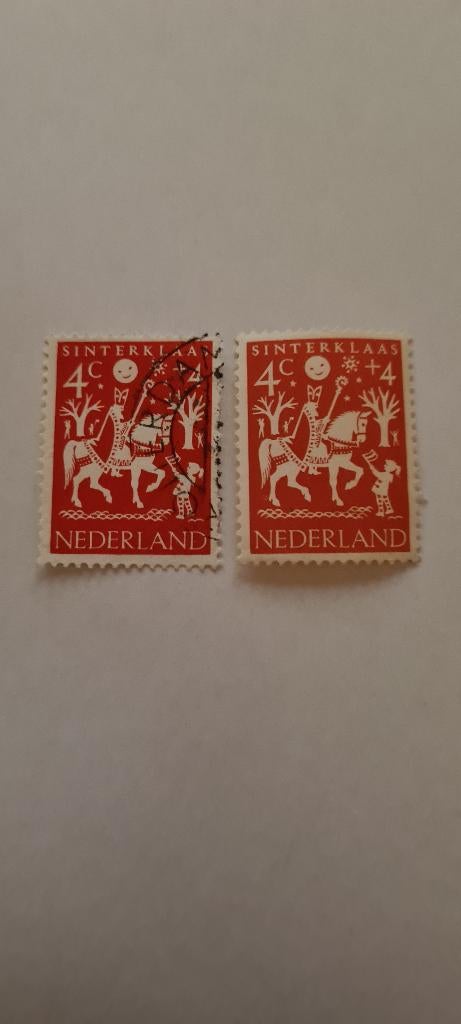 7688 nederland 1961 sinterklaas zegels, Postzegels en Munten, Verzenden