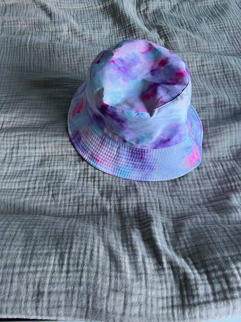 Tye-dye bucket hat, Ophalen of Verzenden, Zo goed als nieuw, One size fits all, Hoed