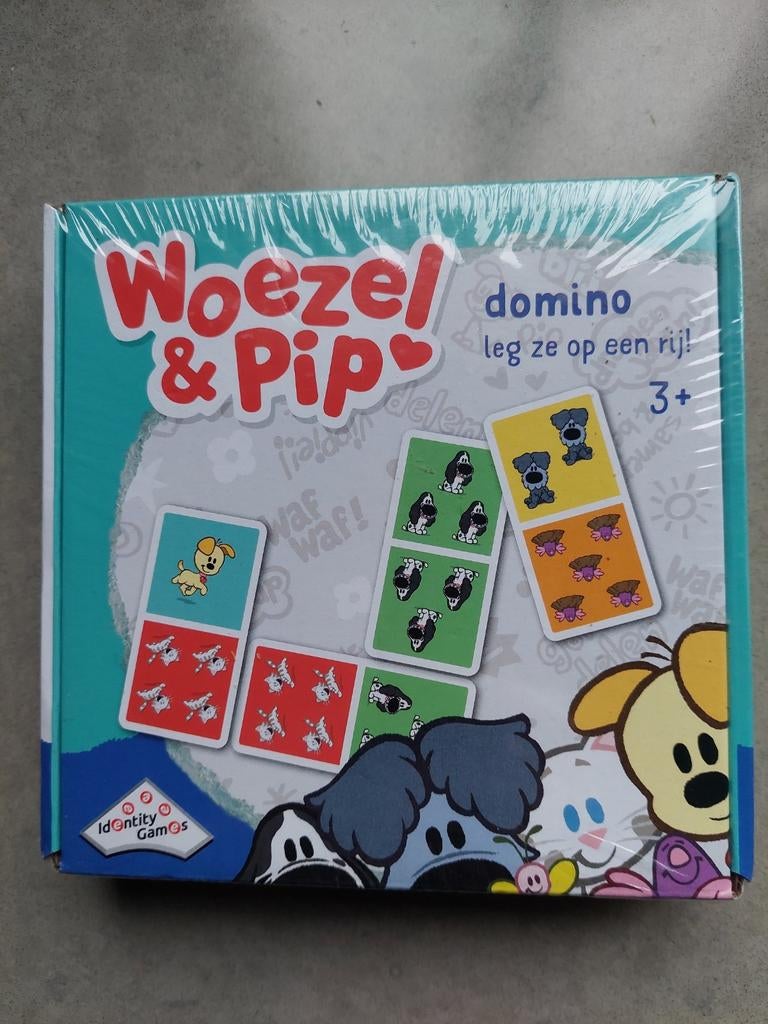 Woezel en Pip domino - nieuw! nog in verpakking., Ophalen of Verzenden, Nieuw