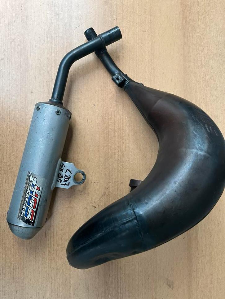 HGS uitlaat voor KTM SX85 /HQV TC85. Bouwjaar <2017., Ophalen of Verzenden, Gebruikt