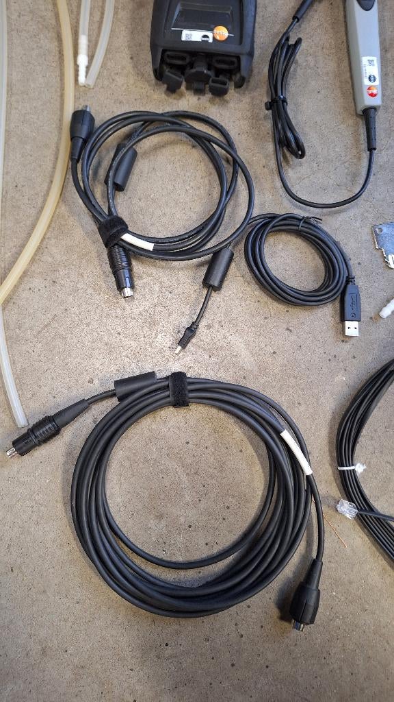 Dikke grote Testo 480 luchtmeter set! meet set meters, ., Ophalen of Verzenden, Zo goed als nieuw, .