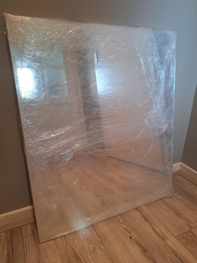 Nieuwe Badkamerspiegel 60x70cm, Ophalen, Nieuw, Minder dan 100 cm, Rechthoekig