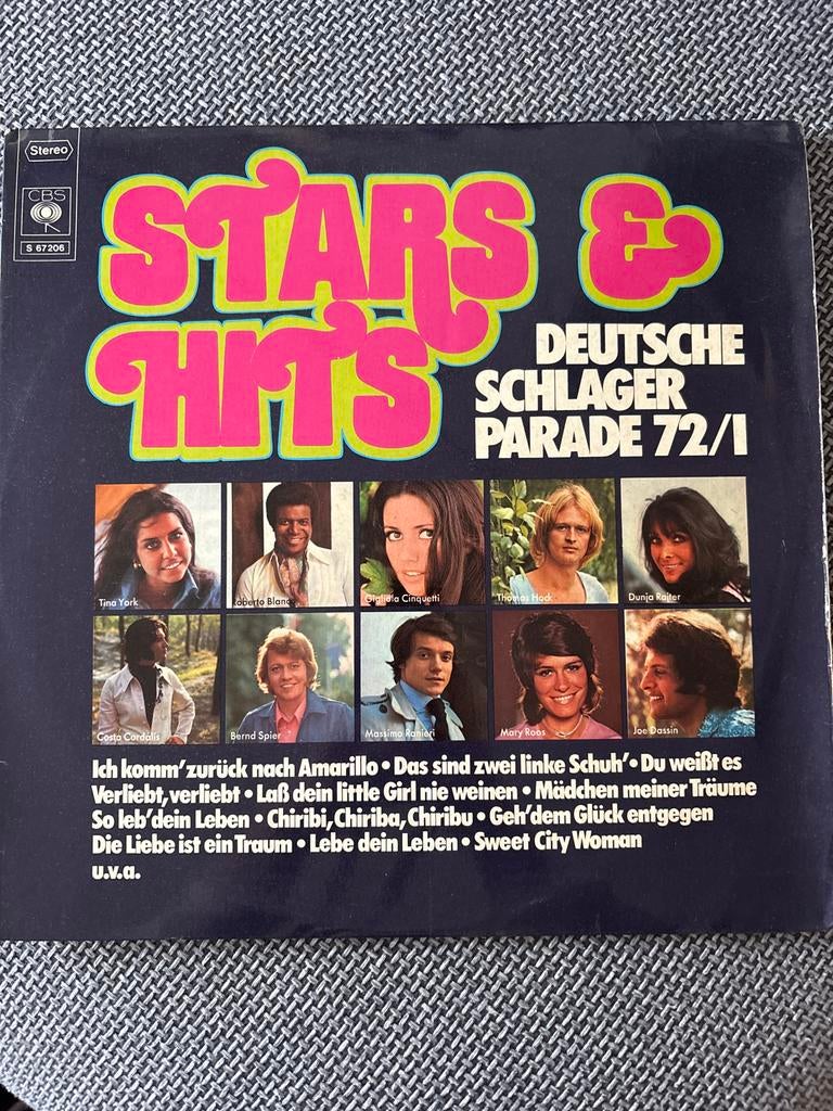 Stars & Hits Deutsche Schlager Parade 72/I Vinyl, Ophalen of Verzenden, Zo goed als nieuw
