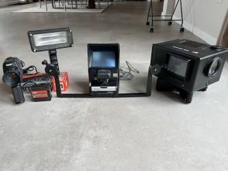 Videocamera super-8 plus toebehoren, Audio, Tv en Foto, Videocamera's Analoog, Camera, 8mm, Ophalen